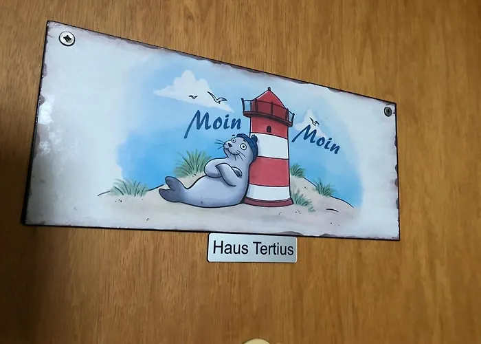 Haus Tertius - Strand- und hafennahe ruhige Ferienwohnung